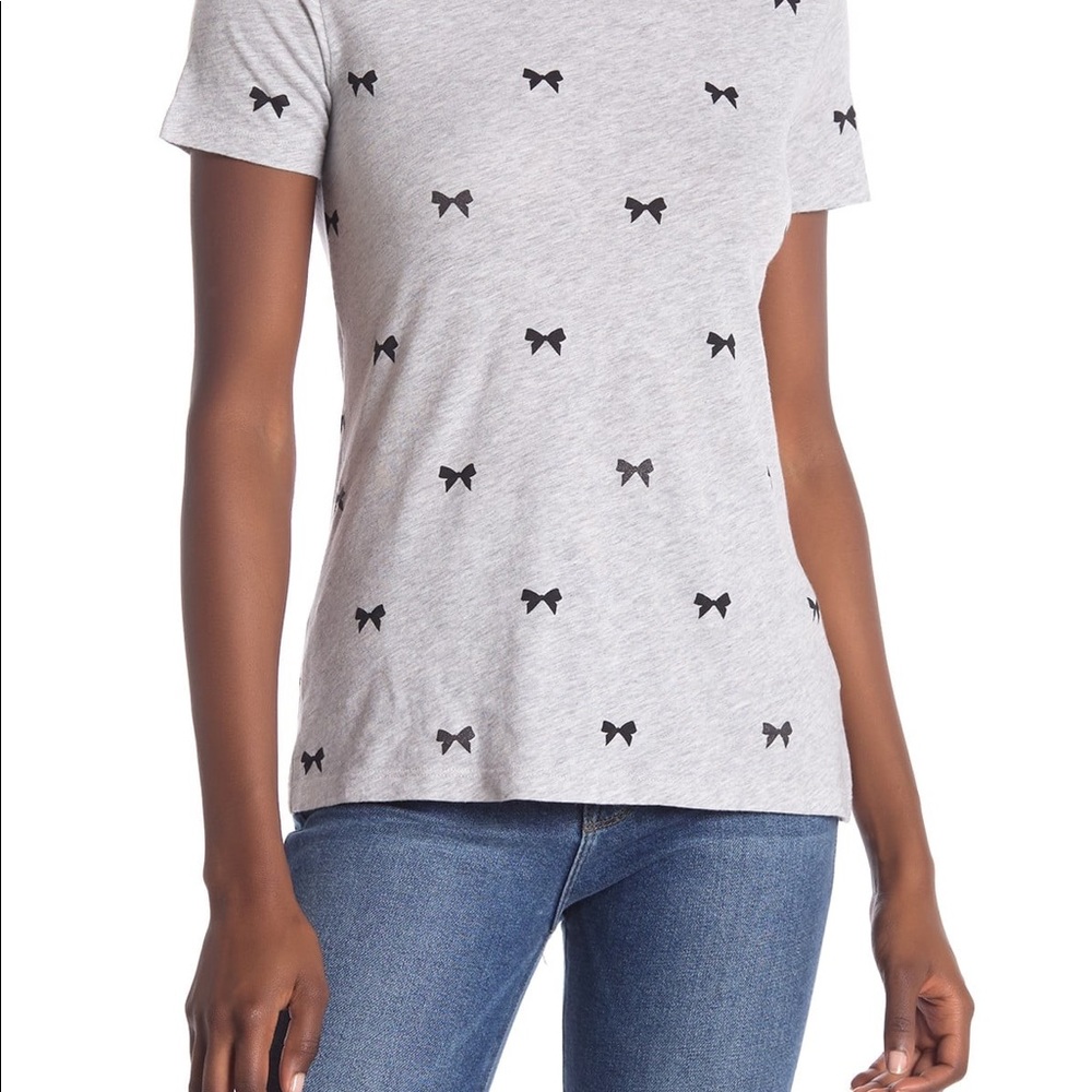 J.Crew Allover Bows T-Shirt NWT